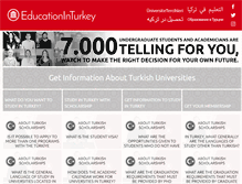 Tablet Screenshot of educationinturkey.org
